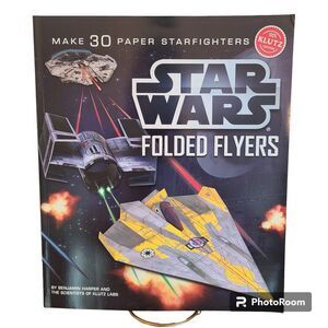 Star Wars Folded Flyers Makes 30 Paper Starfighters Paper Airplanes By Klutz